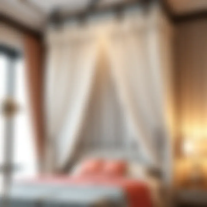 Diverse Styles and Materials of Canopy Curtains Variety of queen canopy curtain styles and materials