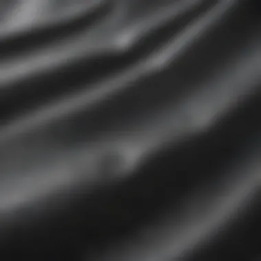 Close-up of the fabric texture of the Ektorp Nordvalla Dark Gray Cover