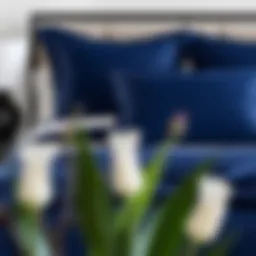 Exploring the Elegance of Navy Blue Pillow Shams for Queen Beds Introduction