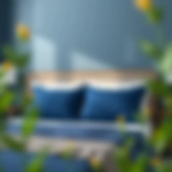 Notable Exploring the Elegance of Navy Blue Pillow Shams for Queen Beds