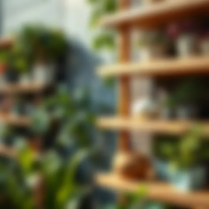 Innovative Materials for Garden Shelves Unique materials used in garden shelving