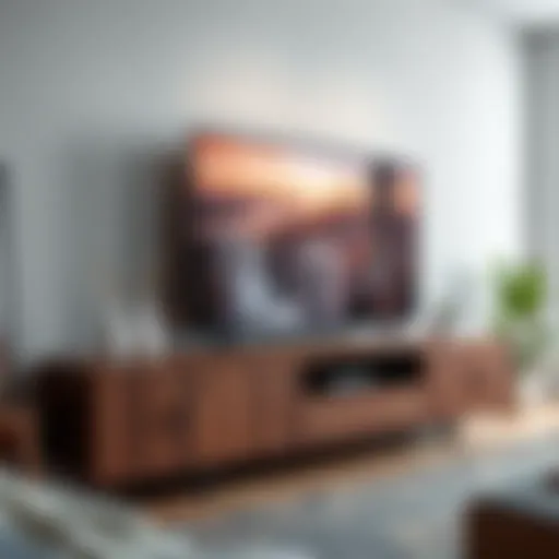 Exploring the Intricacies of 62 Inch TV Stands Introduction