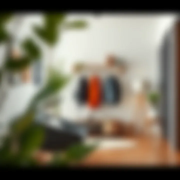 A well-organized entryway featuring the 3M coat rack harmonizing with various design styles