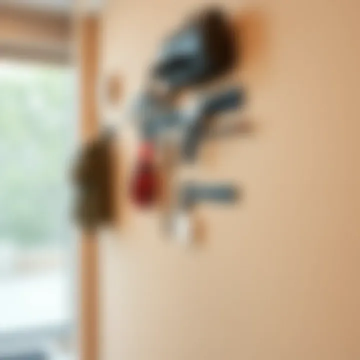 Installation techniques for the 3M coat rack displayed with clear instructions and tools