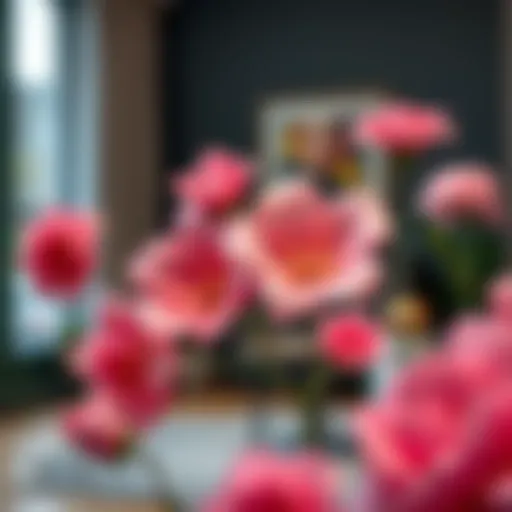 Exploring the Realm of Fake Flowers Without Stems Introduction