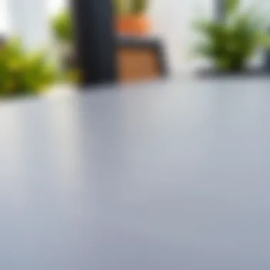 Detailed Vinyl Texture for Outdoor Furniture Close-up view of vinyl texture and finish on outdoor furniture