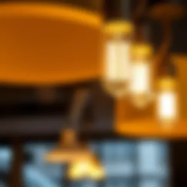 G9 18 watt bulbs used in stylish pendant lighting