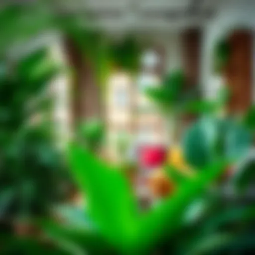 Lush Indoor Plants in Home Decor Lush indoor plants enhancing living space