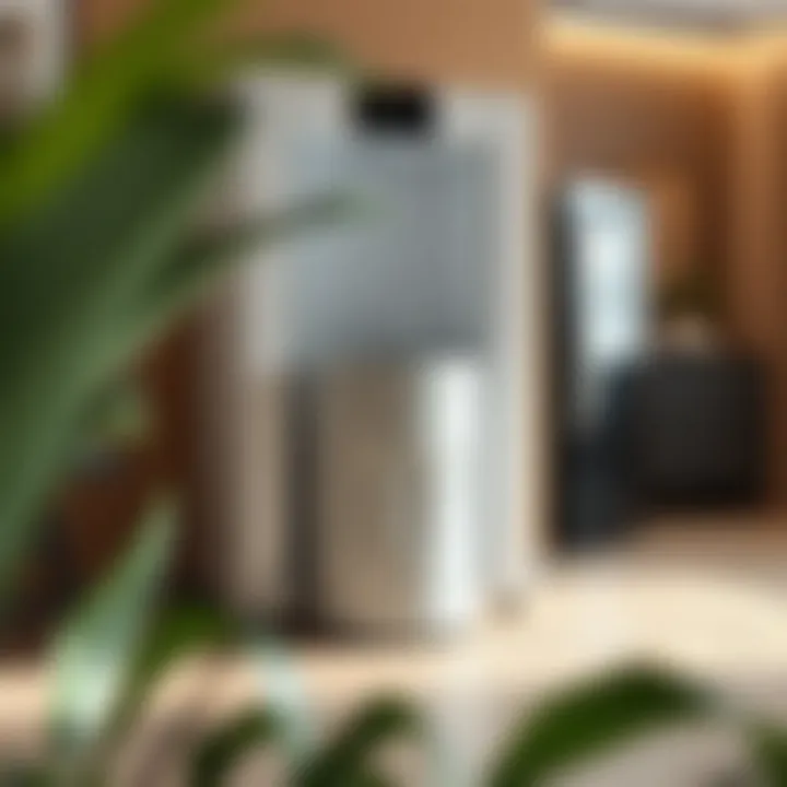 Trendy indoor garbage can cabinet reflecting current waste management solutions