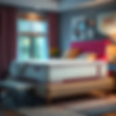 Impact on Sleep Quality with Kingdom Mattress Queen Visual representation of sleep quality improvement with the Kingdom Mattress Queen