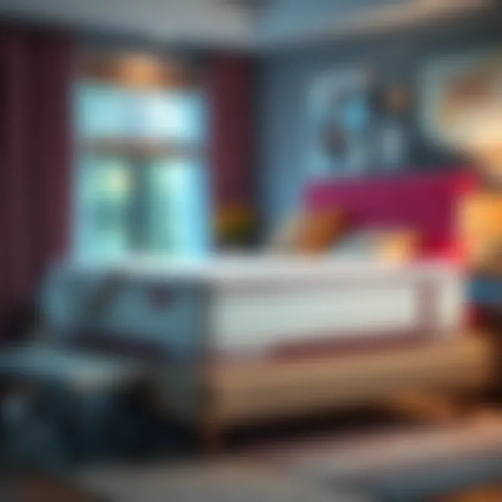 Impact on Sleep Quality with Kingdom Mattress Queen Visual representation of sleep quality improvement with the Kingdom Mattress Queen