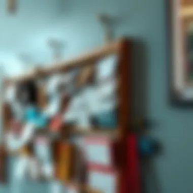 Maintenance tips illustrated for a well-kept mail wall hanging