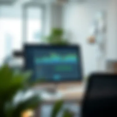 A digital interface of a free office planner tool