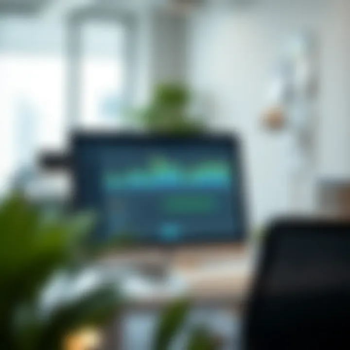 A digital interface of a free office planner tool