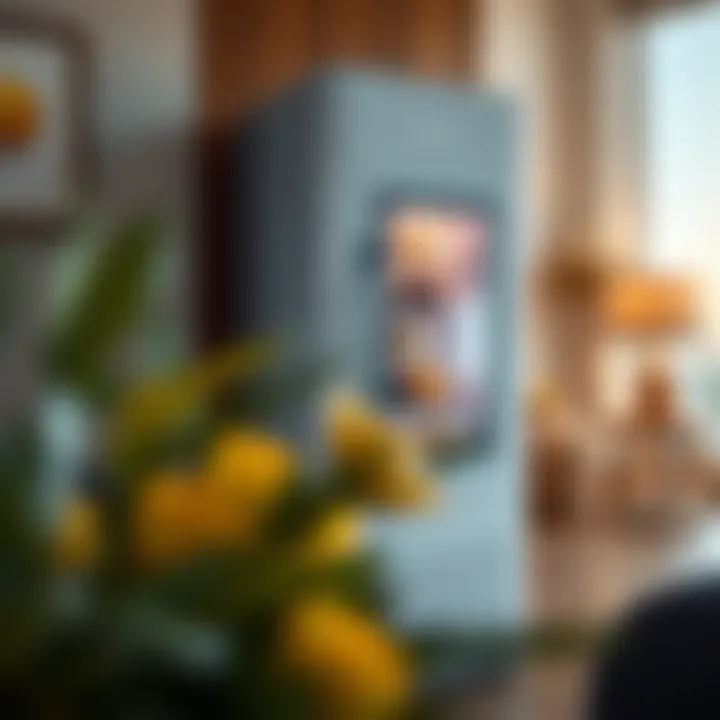 Technological Innovations in Narrow Refrigerators Technological features of a narrow small refrigerator