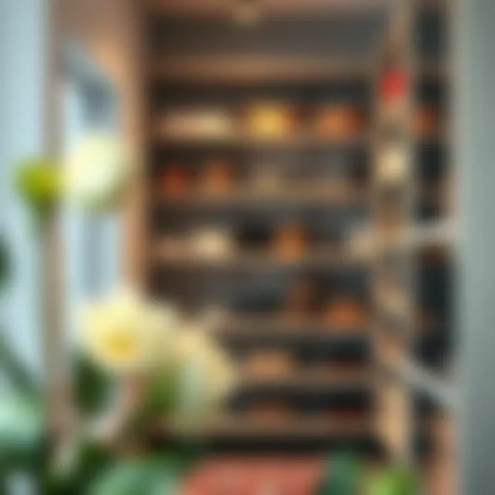 Innovative shelving solutions for deep pantry organization