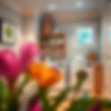 Aesthetic Appeal in Laundry Room Design Stylish laundry room design with appealing aesthetics