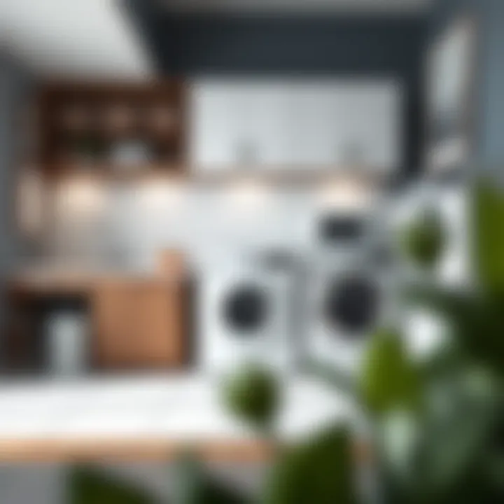 Smart Layout for Maximum Efficiency Efficient laundry room layout with organized appliances