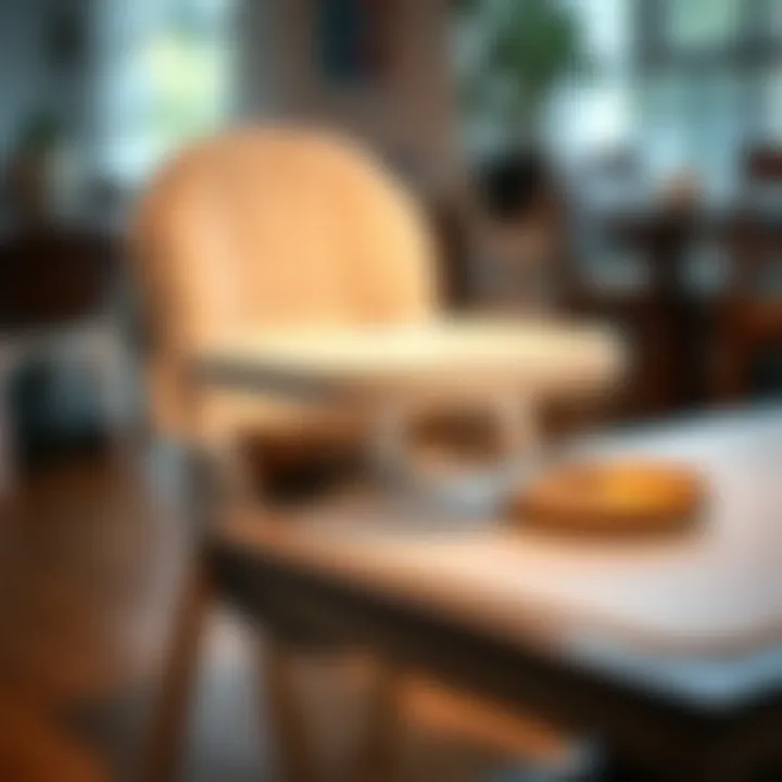 Spill mat being easily cleaned after a meal