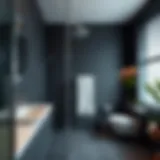 Innovative suction towel bar design