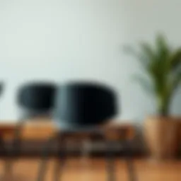 The Aesthetic and Functional Appeal of Black Steel Chairs Introduction