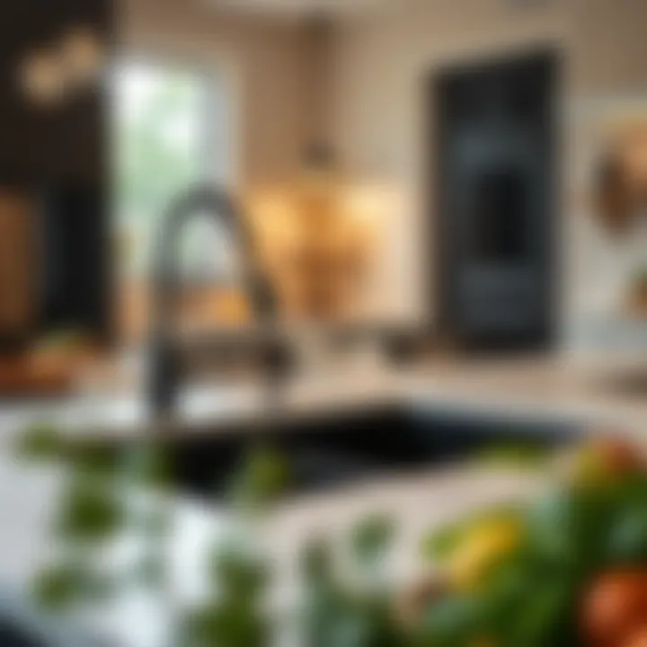 Notable The Aesthetic and Functional Appeal of Top Mount Black Kitchen Sinks
