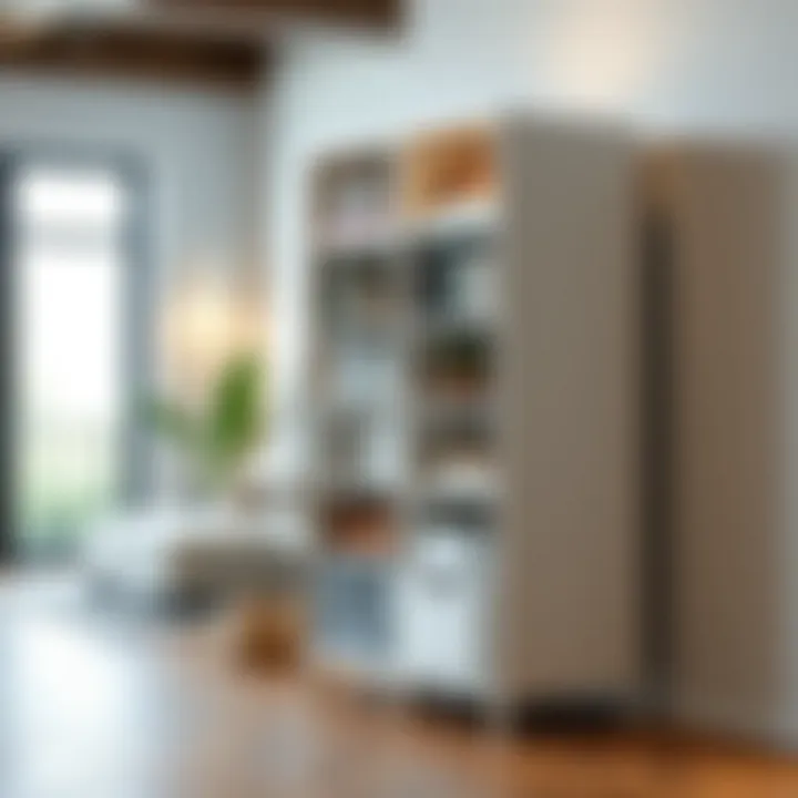 The Functional Aesthetic of a White Storage Tower Summary