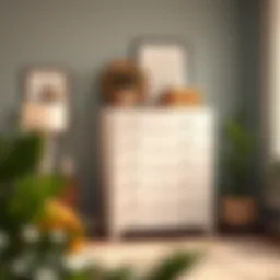 The Functionality and Aesthetic Appeal of Tall White Dressers with Deep Drawers Introduction