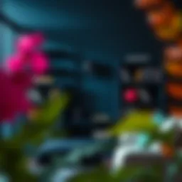 The Geometric Bookcase: A Horizontal Perspective on Modern Design Introduction