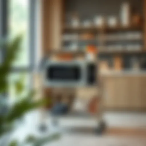 The Practicality of Trolleys for Microwaves in Modern Kitchens Introduction