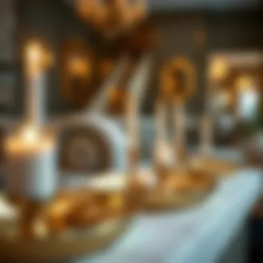 Notable The Significance of Gold Candle Trays in Contemporary Home Decor