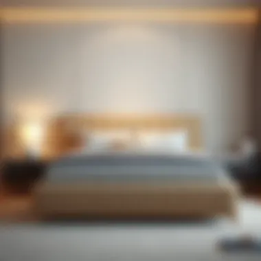 Elegant twin topper showcasing modern design aesthetics