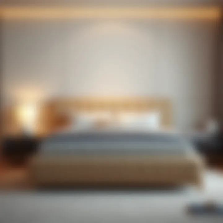 Elegant twin topper showcasing modern design aesthetics