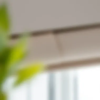 Close-up of different materials used in blackout blinds showcasing texture and quality