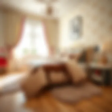 Child's Bedroom with Twin Horse Comforter Set Child's bedroom featuring twin horse comforter set