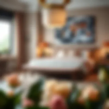 Stylish design ideas for bench placement in a bedroom