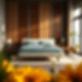 Illustration showcasing various bed sizes