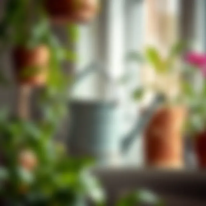 Watering Can for Hanging Plants: Choosing the Ideal Tool for Care Summary