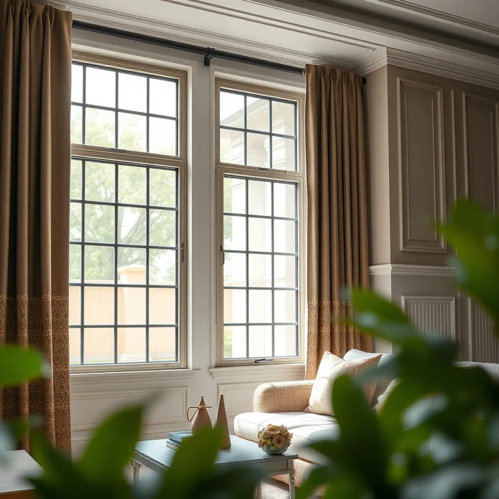 Wide Window Rods Creative Curtain Rod Solutions for Spacious Windows