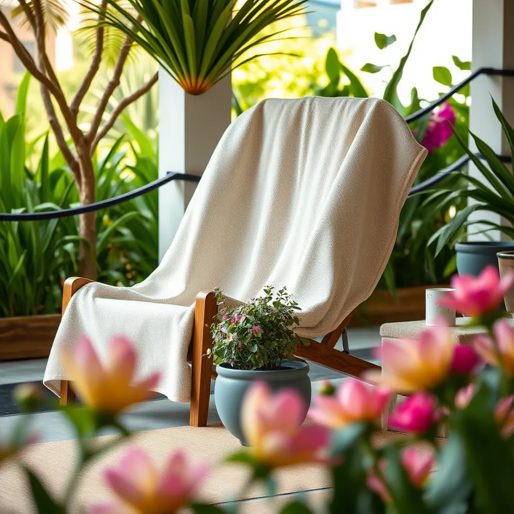 Enhance Your Outdoor Space with Lounge Chair Towel Covers