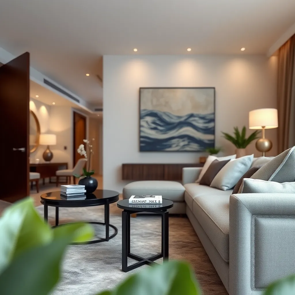 The Art of Very Tall Side Tables in Modern Design
