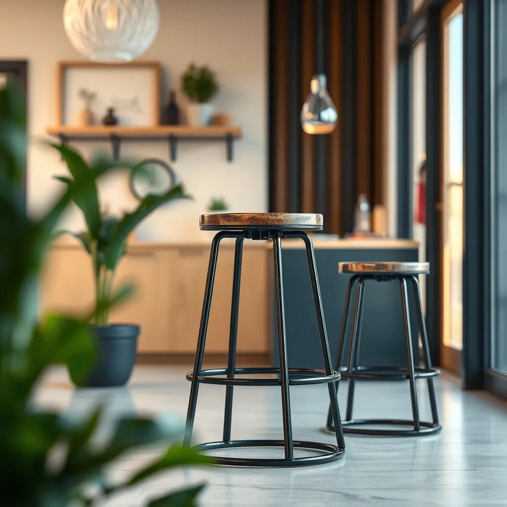 Discovering the Functionality of 18 Inch Metal Stool Sets